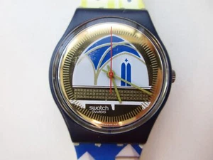Reloj Swatch GN120 Backstage 1992 unisex - funcionando - Imagen 1 de 5