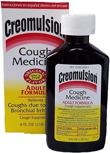 Creomulsion Adult Cough Medicine, 4 Ounce