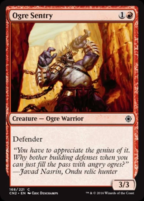 Ogre Sentry -Foil Light Play MTG Conspiracy: Take the Crown - Image 1 of 1