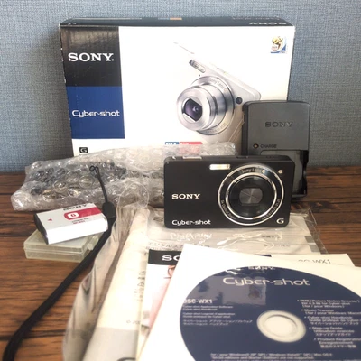 Fotocamera digitale Sony Cyber-Shot DSC-WX5 nera 12,2 MP 5x zoom senza... - Immagine 1 di 4