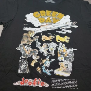 Camiseta Green Day 'dookie' 1994 Tour Camiseta Negra Nueva con Etiquetas Talla Grande Unisex - Imagen 1 de 8