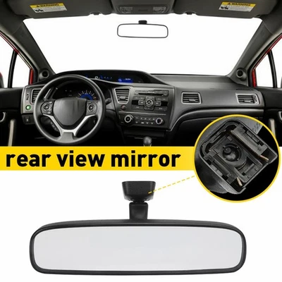 Interior View Rear Mirror Fit Honda Accord Civic Odyssey CR-V Fit 2004-2017 - Image 1 of 4