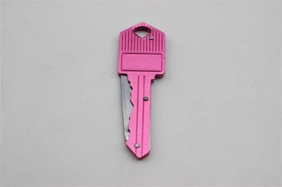 Portable Pocket Knife Key Shape Mini Key Chain Survival - Image 1 of 4