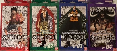 one piece tcg ST01-ST04 sammlung - Bild 1 von 4