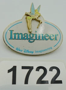 Disney PIN - WDI Tinker Bell IMAGINEER Cast Member Name Tag LE 300 - Picture 1 of 2