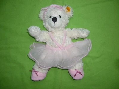 Steiff - Teddy Bär Lotte - weiß - 111914 - 28cm KF - Ballerina mit Tütü - RAR - - Bild 1 von 4