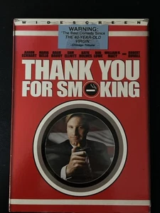 NEW SEALED Thank You For Smoking (DVD, 2009, Widescreen) Slipcover | B2G1FREE - Picture 1 of 2