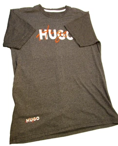 Hugo Boss Men’s T Shirt in Gray Size Extra Large - Picture 1 of 4