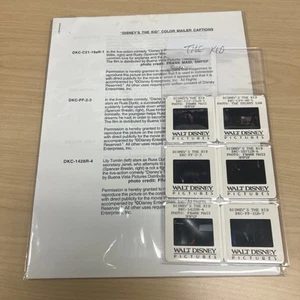Disney's The Kid Press Kit 6 Promo Slides 2000 Bruce Willis Spencer Breslin Film - Picture 1 of 8