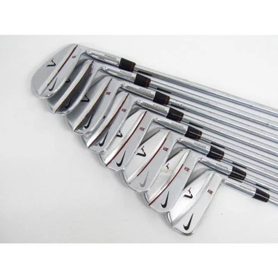 NIKE GOLF VR FORGED TW BLADE 8pcs Iron Set 3-9/PW Flex-X100 DynamicGold No H/C - Image 1 of 4