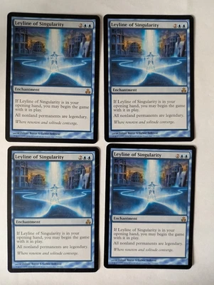 4 Leyline of Singularity Guildpact MTG NM Free shipping with tracking - Image 1 of 2
