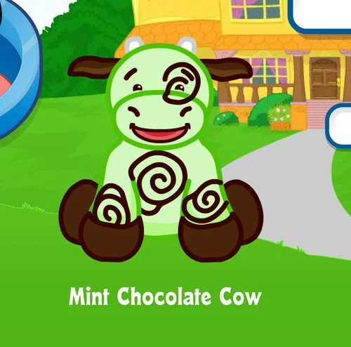 Webkinz Classic Mint Chocolate Cow Candykinz CODE ONLY - Image 1 of 1