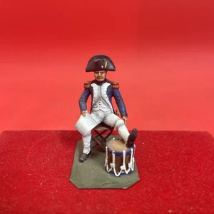 Hand-Painted Napoleon Bonaparte Figure Sitting with Drum - Picture 1 of 9