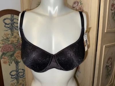 NWT-Black Demi Bra #G493 36C - Image 1 of 4