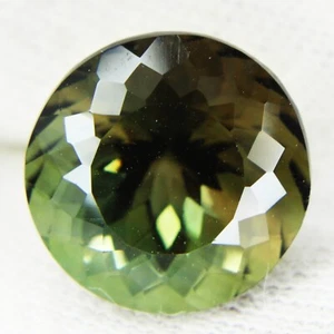 Granate demantoide natural certificado piedras preciosas sueltas redondas de 18-20 quilates - Imagen 1 de 5