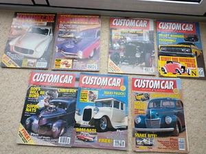 CUSTOM CAR MAGAZINES x7, 1995, includes sticker -  super cond - Bild 1 von 11
