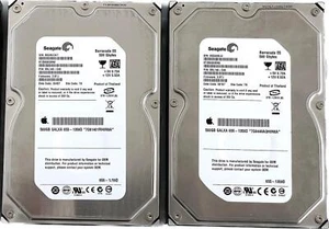 2x Apple Certified 500GB 7200RPM 3.5 ST3500630NS Barracuda Enterprise 9BL146-049 - Picture 1 of 1
