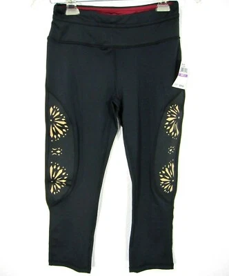 Legging activo Catherine Malandrino nuevo con etiquetas para mujer talla S pequeño negro rojo  Foto 1 de 4