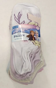 NWT Frozen Girls Socks 12 pairs Size Large 4-8 - Picture 1 of 4