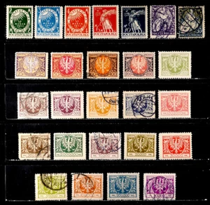 POLAND: 1921 - 24 CLASSIC ERA STAMPS WITH SET & UNUSED - Picture 1 of 1