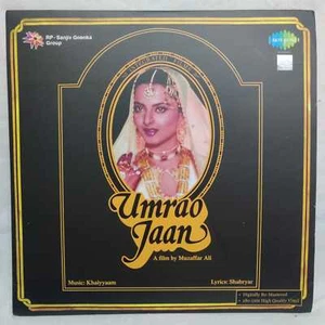 Umrao Jaan LP Record Bollywood Khaiyyaam Hindi Soundtrack Rare Vinyl India Mint - Picture 1 of 3