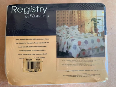 Wamsutta Registry Twister Pattern Bedding - Image 1 of 2
