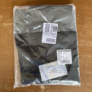 Lands' End School Uniform Boys Plain Front Chino Pants Black Size 5 Brand NEW - Picture 1 of 3