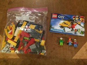 LEGO - CIUDAD - HELICÓPTERO AMBULANCIA - 60179 - 100% COMPLETO - Imagen 1 de 7