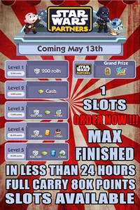 Monopoly_Go_Partners Event⚡️RUSH⚡️24 Stunden Full Carry 80k Punkte { 1 Slot } 8547 - Bild 1 von 1