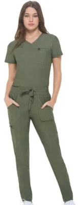 Conjunto Exfoliante Natural Uniforms Ultra Elástico Ajuste Mujer Nylon/Spandex 8600 Foto 1 de 4