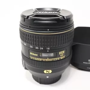 Near Mint Nikon AF-S DX NIKKOR 16-80mm F/2.8-4E ED VR Zoom Lens #N025 - Picture 1 of 4