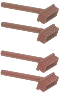 Lego Brick 3836 x 2 Minifig Tool Pushbroom Lego Broom Select Colour - Picture 1 of 5