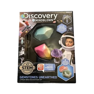 Discovery Mindblown Gemstones Unearthed STEM Toy NIB Mini Excavation Kit - Picture 1 of 2