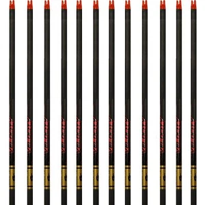 Gold Tip Arrows Velocity Hunter 300 340 400 500 1 Dozen Black Shafts - Picture 1 of 1