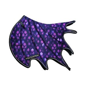 SADDLE PAD Full Size Purple & Pink Diamante Trim Dragon Wings NEW Free P&P