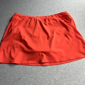 Lands End Swim Skort Womens Size 18 Coral Stretch Colorful Cruise - Picture 1 of 6