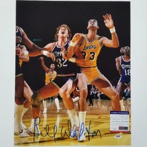Bill Walton signed 16x20 Photo Autograph Boston Celtics vs Lakers ~ PSA/DNA COA - Picture 1 of 1