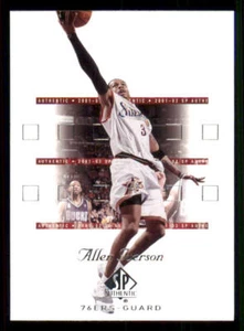 2001-02 SP Authentic #64 Allen Iverson - Picture 1 of 2