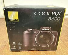 New in Open Box - Nikon Coolpix B600 16.0 MP 60x Camera - BLACK - 018208265282