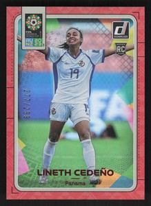 2023 Donruss FIFA Women's World Cup #135 Lineth Cedeno Red Foil #'d /299