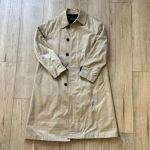 Club Monaco Khaki Trench Coat Men’s Size 36 - Picture 1 of 8
