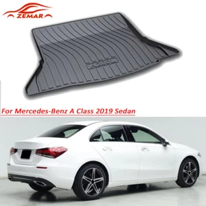 Alfombra de maletero revestimiento trasero de carga bandeja de piso para Mercedes-Benz Clase A W177 2019 sedán - Imagen 1 de 6