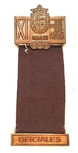 OFFICIAL 1970 PANAMA PAN CENTRAL AMERICAN CARIBBEAN GAMES Medal Badge OLYMPIC