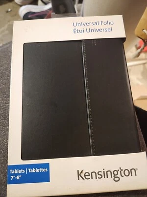 Kensington Universal Black Folio Folder Protective Cover For Tablet 9"-10" Apple - Image 1 of 3