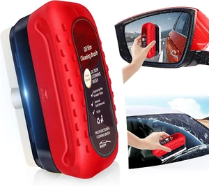 Automotive Oil Film Cleaning Brush, Upgraded Antifog & Rainproof Glass Cleaning - Picture 1 of 7