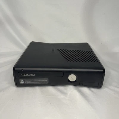 Xbox 360 S Slim Black (Model 1439) Console Only 4GB Tested & Working - Image 1 of 4