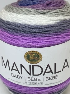 Posten 3 Mandala BABY Garn der Löwenmarke. Farbe: Magic Moon. ~150g ea gebraucht neu - Bild 1 von 8