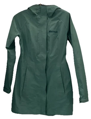 Marmot Women’s Green Coat Jacket Size Small Windbreaker Waterproof - Image 1 of 4