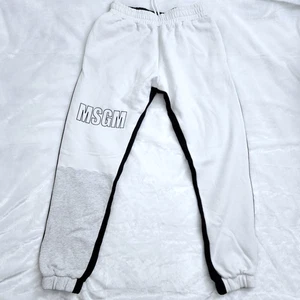 Pantalones deportivos MSGM Colorblock Logo blanco/negro talla M - Imagen 1 de 7