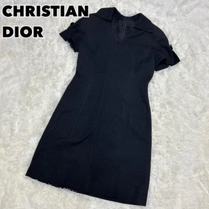 [Excellent condition] Christian Dior  Short sleeve formal dress N4664 - Picture 1 of 24